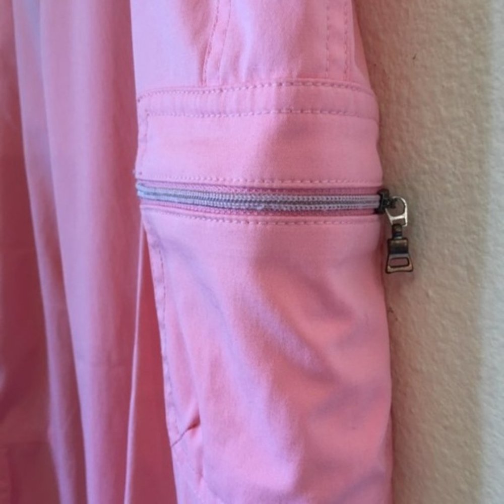 Tail Tech Coral Pink Womens Golf Capris Pants Moisture Wicking 8 - Picture 3 of 7